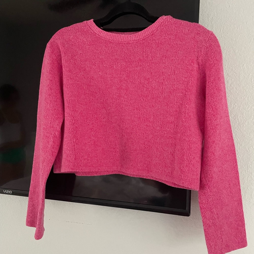 Pink Zara sweater